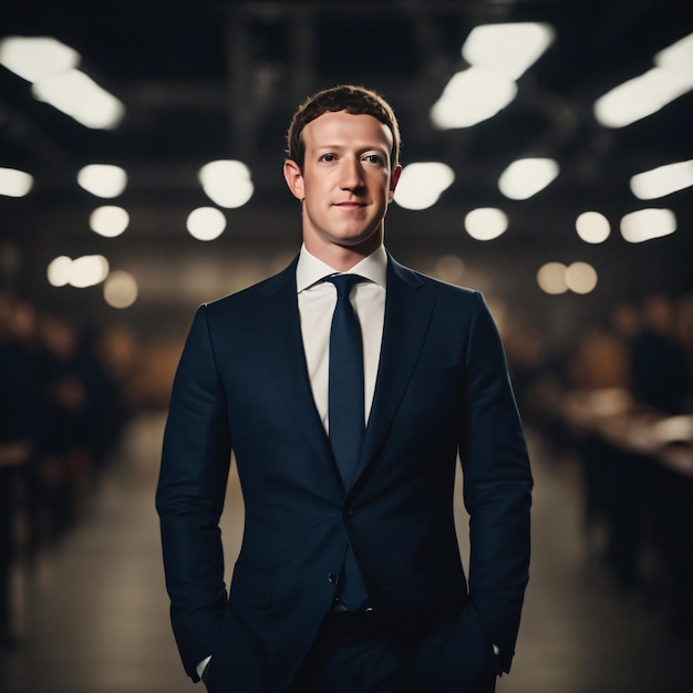 Марк Цукерберг на фото генерального директора Facebook Instagram