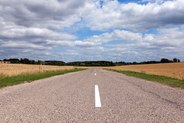 Markeringen op de weg