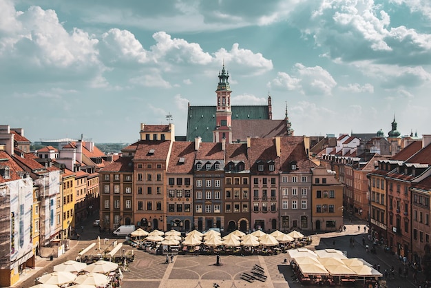 ワルシャワのマーケット広場