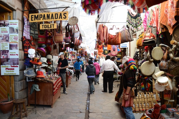 Photo market stalls