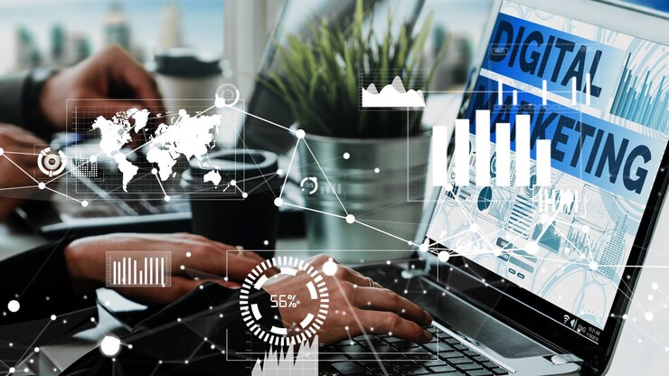 फोटो marketing of digital technology business conceptual