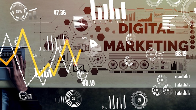 फोटो marketing of digital technology business conceptual