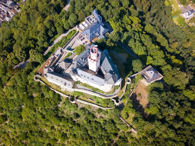 Marksburg old castle in Germany