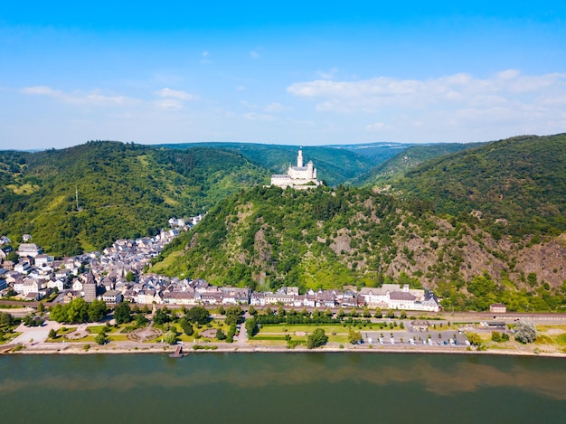 Marksburg oud kasteel in Duitsland