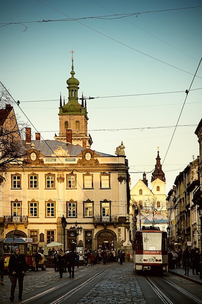 Marktplein in Lviv