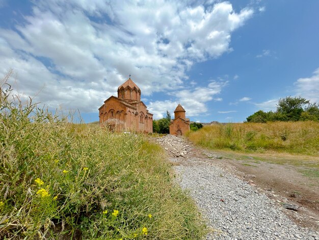 Marmashen-kloosterdorp Marmashen in de provincie Shirak in Armenië
