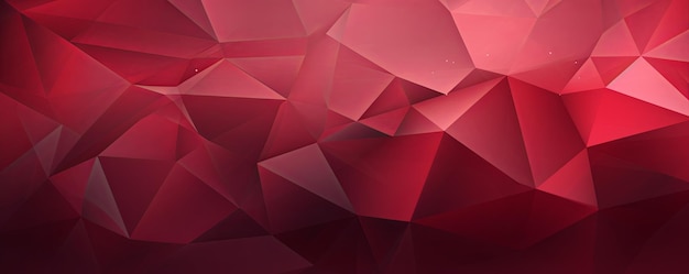 Photo maroon abstract background with low poly design vector illustration in the style of maroon color pal