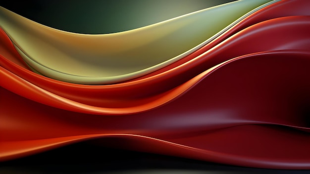 Photo maroon and olive gradient curves