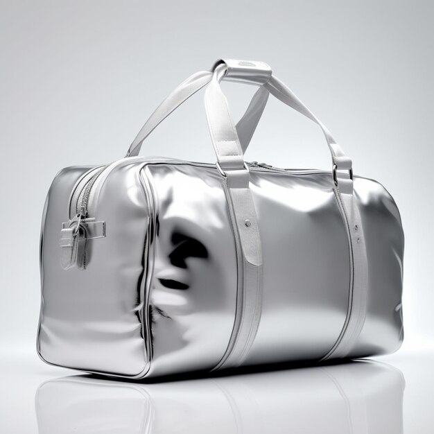 사진 마룬 스타일의 다플 가방