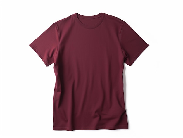 Foto maroon t-shirt