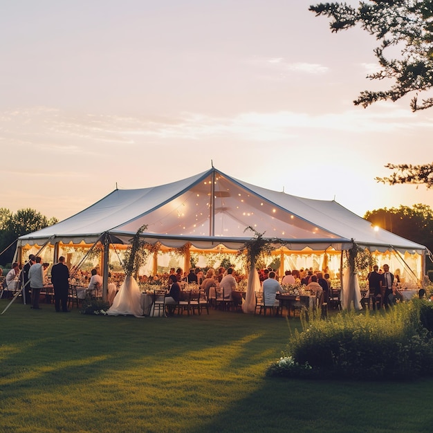 marquee wedding