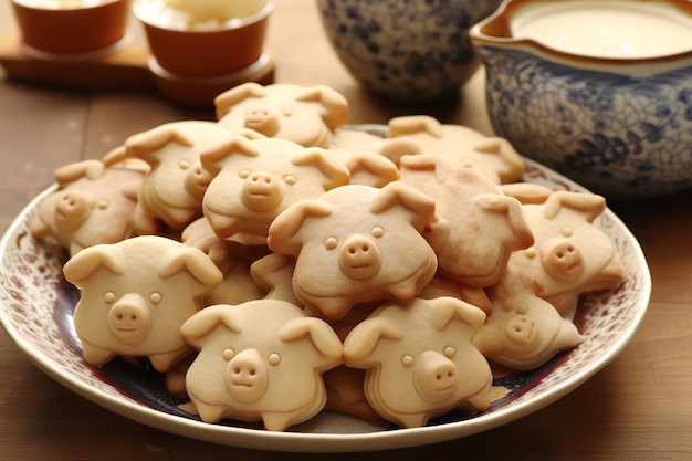 Marranitos Mexicaanse varkensvormige koekjes Mexicaans dessert