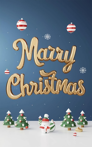 Marry christmas template background for wish