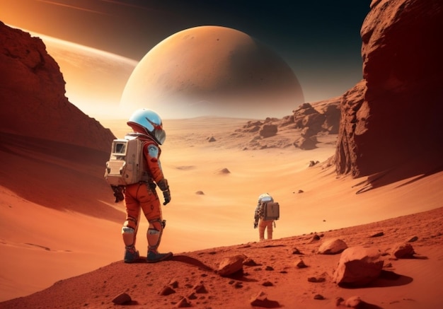 The Mars photo
