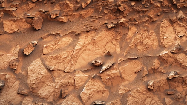 Photo mars surface texture background