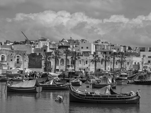 Marsaxlokk harbor