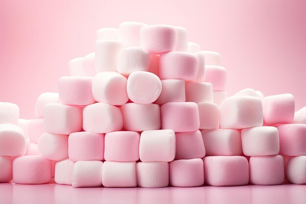 Marshmallow created with generative ai technology