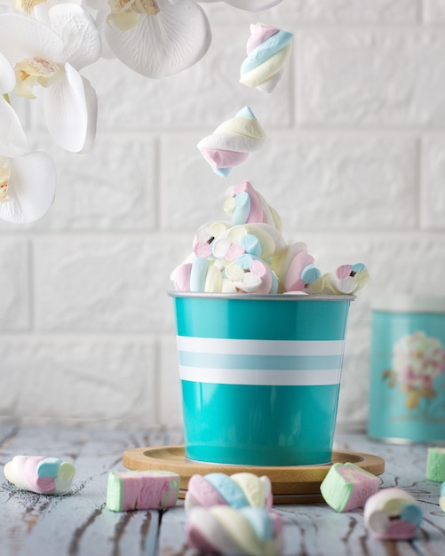 Marshmallow snoep zoet Lekkere snack