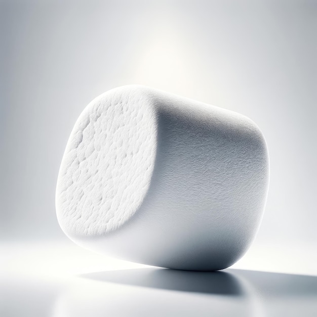 marshmallows isolated on a white background