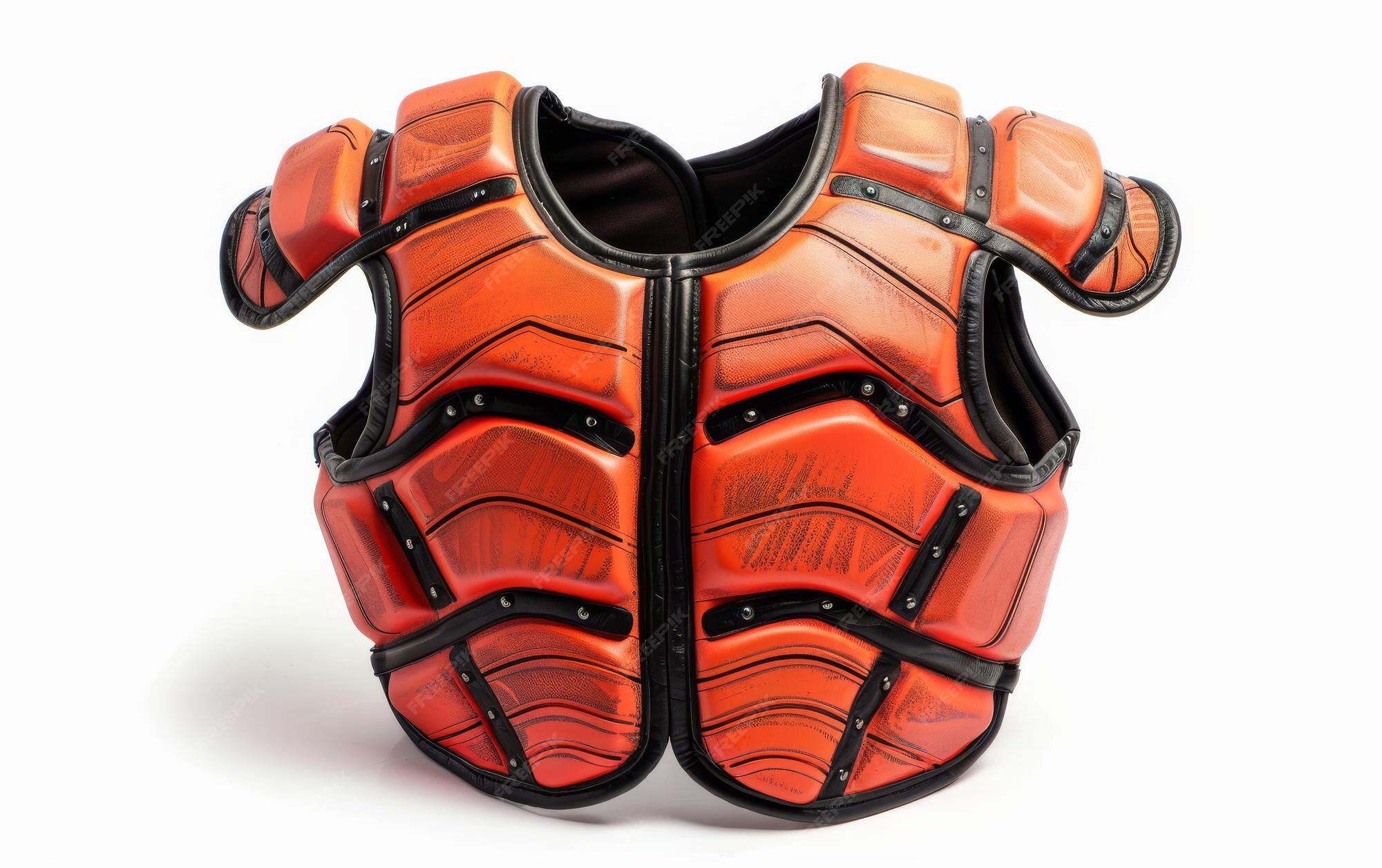 Premium Photo Martial Arts Chest Protector Chronicles On White Background