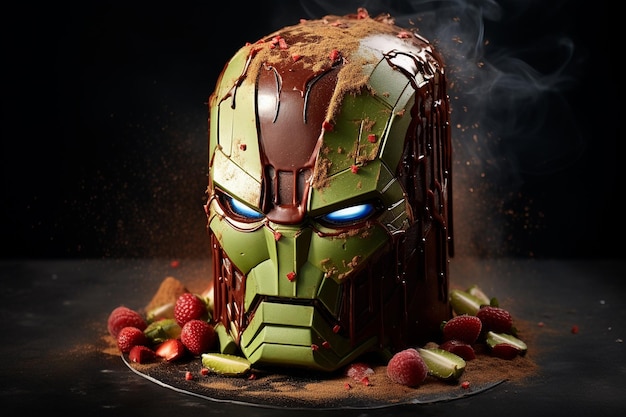 Martian Marvel Birthday Cake