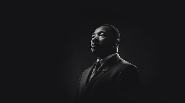 Martin Luther King Day-achtergrond Generatieve AI