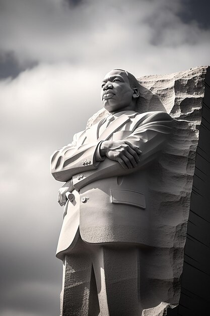 Foto martin luther king day un'immagine del martin luther king jr memorial a washington dc