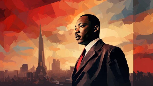 Martin luther king day january 15 generative ai