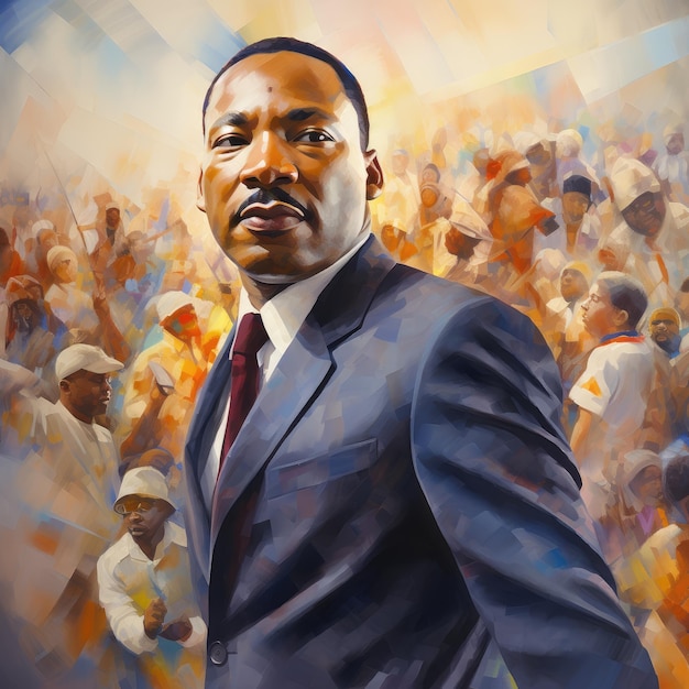 Premium AI Image Martin Luther King Day