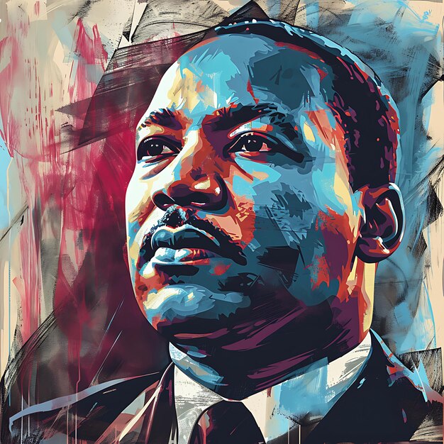 Martin Luther King Jr. herdenkingsmaand van de zwarte geschiedenis