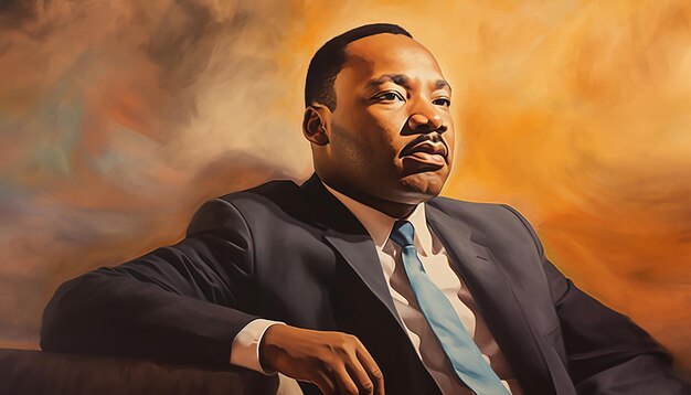 Martin Luther King tekenen