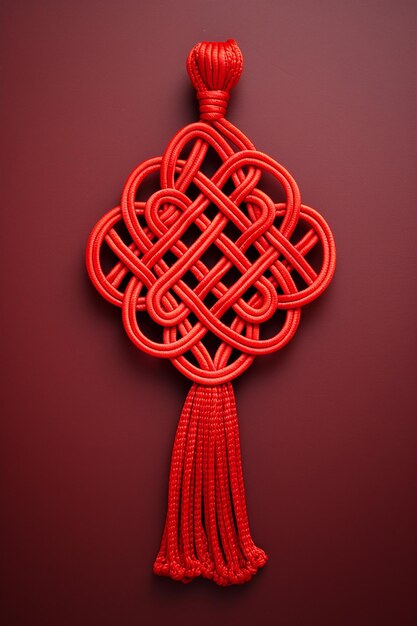 Foto martisor chinese knoop