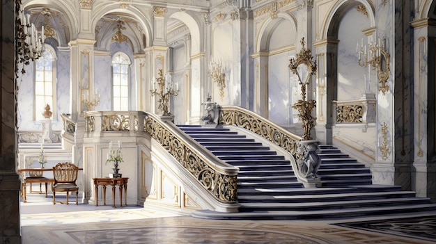 Marveling at the Opulence of Rococo Art and Architecture