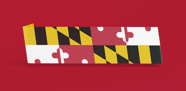 Maryland Flag Banner