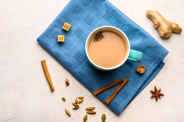 Masala chai-thee