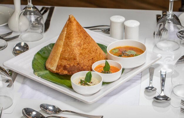 Masala Dosa Dish