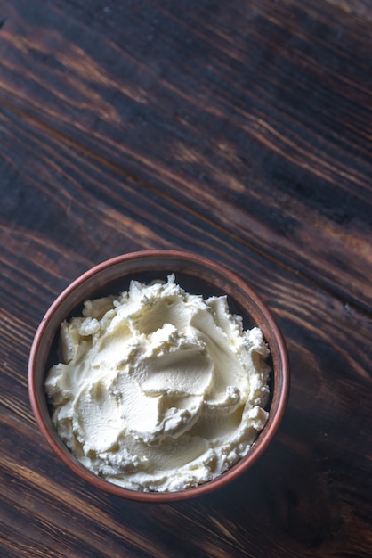 Mascarpone - crema di formaggio italiana