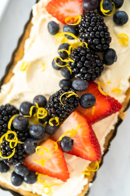 Mascarpone tart