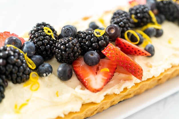 Mascarpone tart