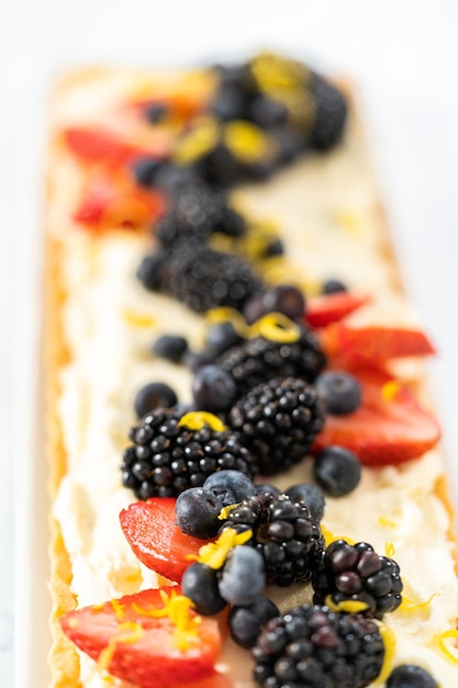 Mascarpone tart