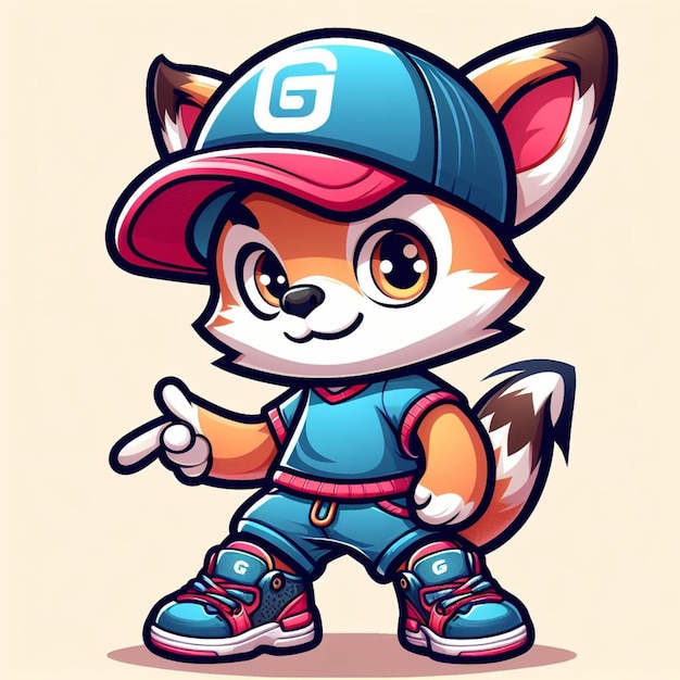 mascot cartoon character