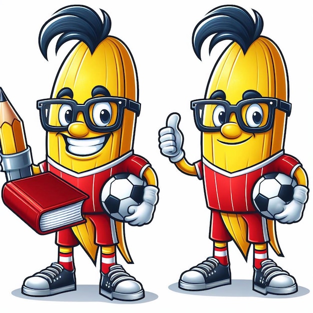 Photo mascot cartoon