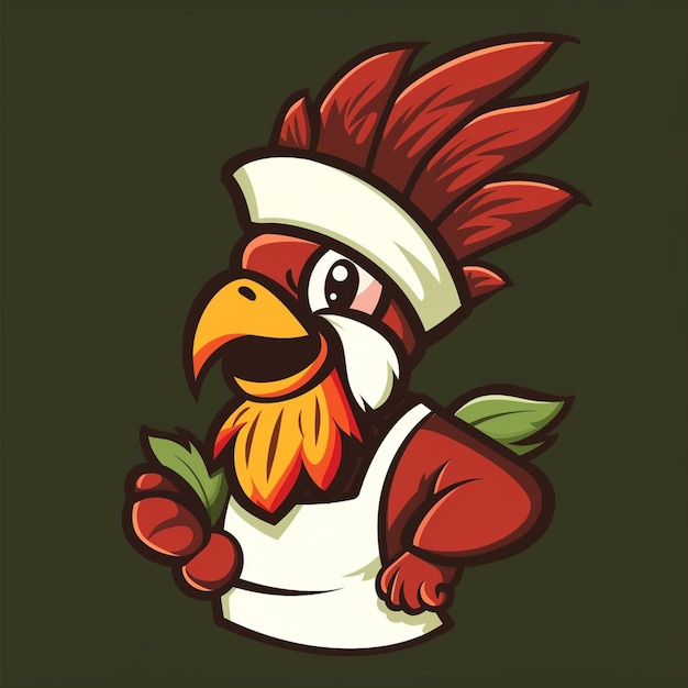 Mascot Logo Design For a Restaurant