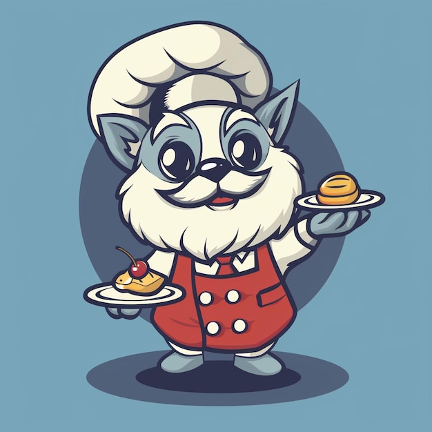 Mascot Logo Design For a Restaurant