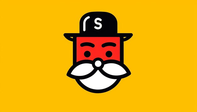 Photo a mascot logo of a website that generates poems for sinterklaas