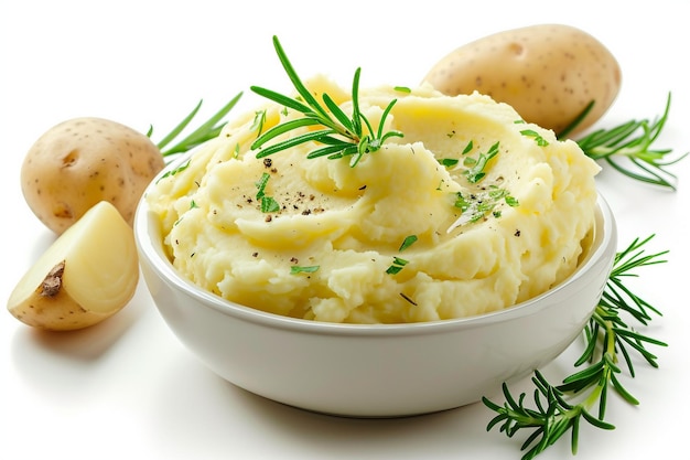 Mashed potato in a bowl