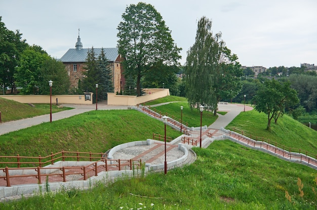 Каменная кладка Коложской церкви. Гродно. Беларусь