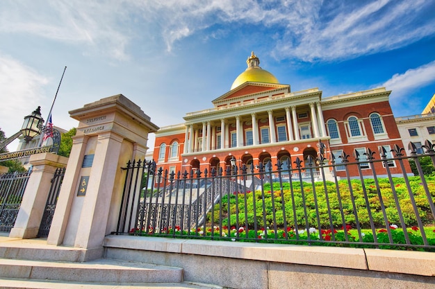 Massachusetts State House in Boston