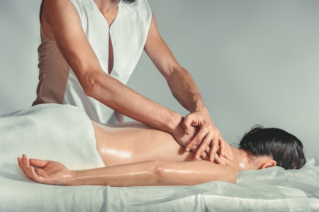 Massage olie therapie