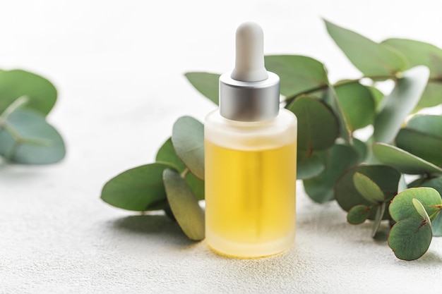 Massage and spa oils with eucalyptus